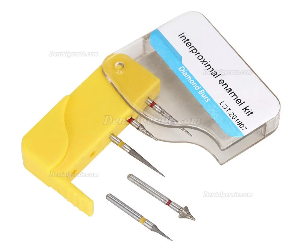 Zahn&auml;rztliches kieferorthop&auml;disches Interproximal-Schmelz-Diamantbohrer-Set (IPR-Bohrer-Set)